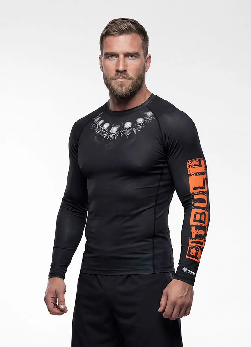 Pitbull sports Blacky Longsleeve Rashguard
